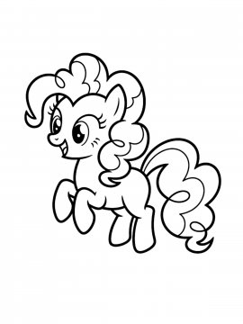 Раскраска Пинки Пай