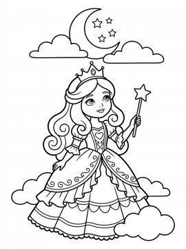 Раскраска Добрая фея