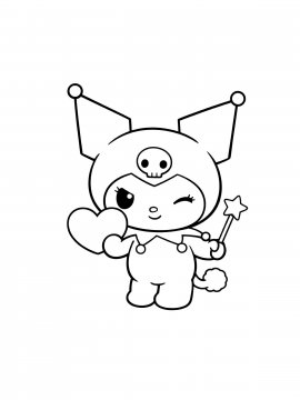 Раскраска Куроми