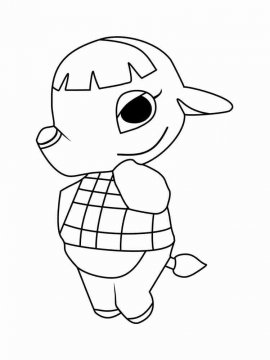 Раскраска Animal Crossing 34 - Бесплатно распечатать