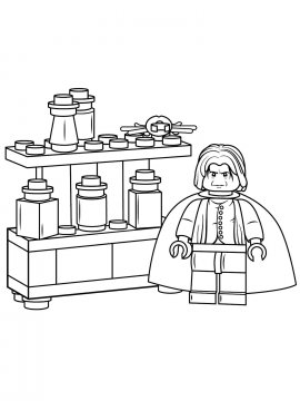 Раскраска LEGO Гарри Поттер 11 - Бесплатно распечатать