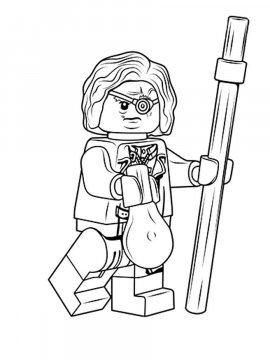 Раскраска LEGO Гарри Поттер 12 - Бесплатно распечатать