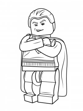 Раскраска LEGO Гарри Поттер 8 - Бесплатно распечатать