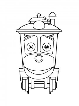 Раскраски Роботы поезда - Бесплатно распечатать
