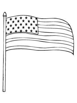 Раскраска Флаг 10 - Бесплатно распечатать