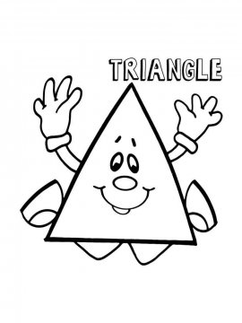 Раскраска Треугольник 14 - Бесплатно распечатать
