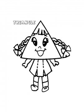 Раскраска Треугольник 15 - Бесплатно распечатать