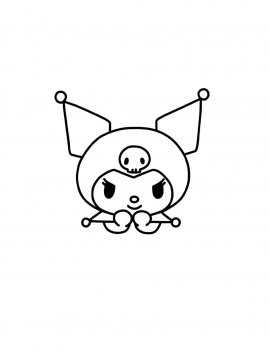 Раскраска Куроми 16 - Бесплатно распечатать