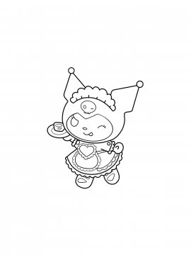 Раскраска Куроми 20 - Бесплатно распечатать