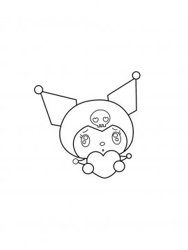 Раскраска Куроми 21 - Бесплатно распечатать