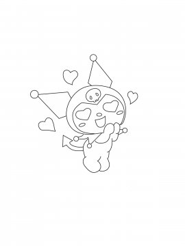 Раскраска Куроми 22 - Бесплатно распечатать