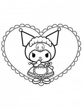 Раскраска Куроми 23 - Бесплатно распечатать