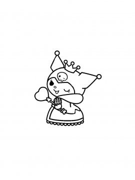 Раскраска Куроми 24 - Бесплатно распечатать