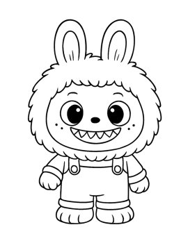 Милый Лабубу для детей