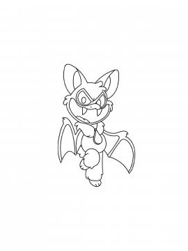 Раскраска Рейби Бейби Nightmare Critters