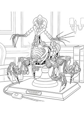 Раскраска The Prototype