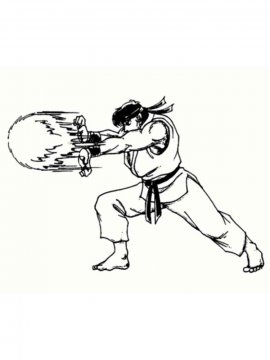 Раскраска Street Fighter 7 - Бесплатно распечатать