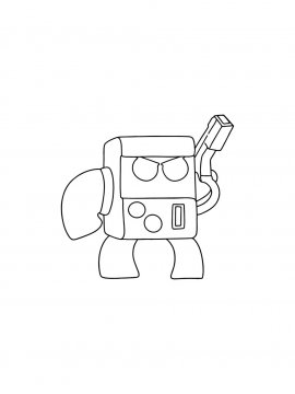 Раскраска 8 Бит 18 - Бесплатно распечатать