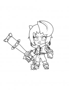 Раскраска Би Би 10 - Бесплатно распечатать