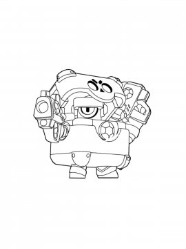 Moi Raskraski Deril Brawl Stars 8