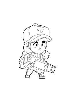 Раскраска Джесси 10 - Бесплатно распечатать