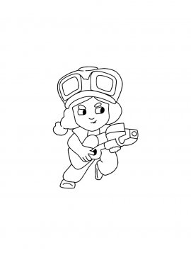 Раскраска Джесси 8 - Бесплатно распечатать