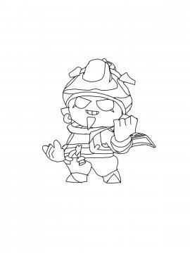 Раскраска Джин 11 - Бесплатно распечатать