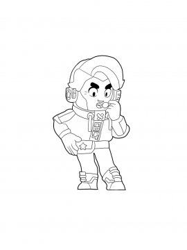 Раскраска Кольт 10 - Бесплатно распечатать