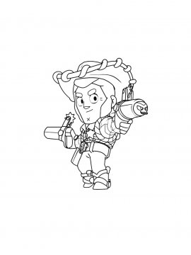 Раскраска Кольт 13 - Бесплатно распечатать