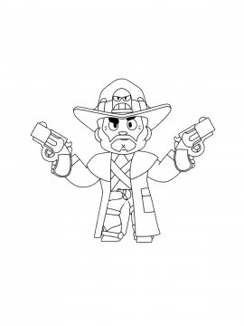 Раскраска Кольт 17 - Бесплатно распечатать