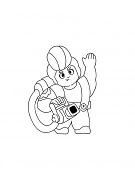 Раскраска Пэм 7 - Бесплатно распечатать