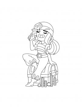 Раскраска Пенни 10 - Бесплатно распечатать