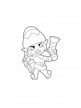 Раскраска Пенни 9 - Бесплатно распечатать