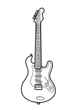 Электрогитара Stratocaster с тремоло-системой