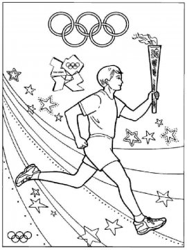 Раскраска Олимпиада 39 - Бесплатно распечатать