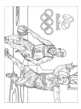 Раскраска Олимпиада 44 - Бесплатно распечатать