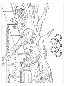 Раскраска Олимпиада 34 - Бесплатно распечатать