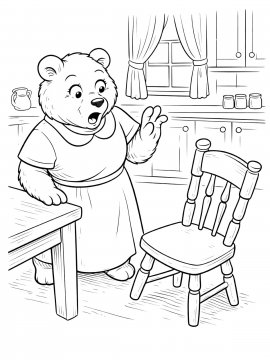 Raskraski Iz Skazki Tri Medvedya 18