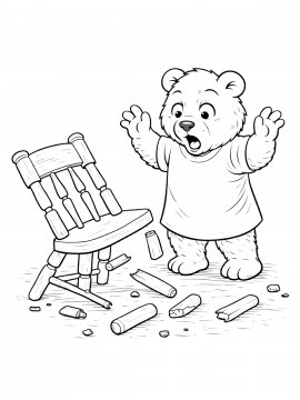 Raskraski Iz Skazki Tri Medvedya 19