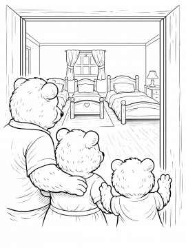 Raskraski Iz Skazki Tri Medvedya 20