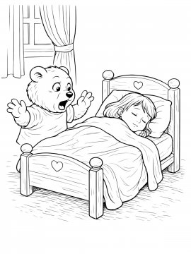 Raskraski Iz Skazki Tri Medvedya 21