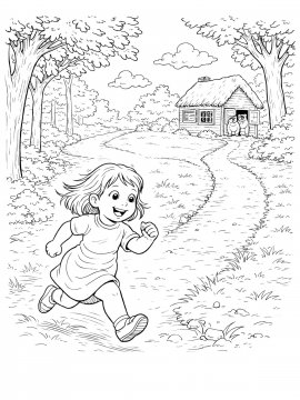 Raskraski Iz Skazki Tri Medvedya 23