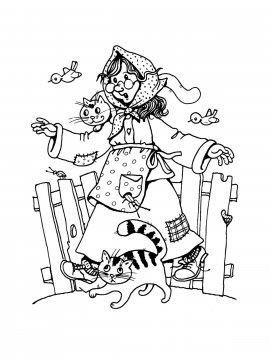 Raskraski Fedorino Gore 9