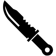 Трафареты Ножа
